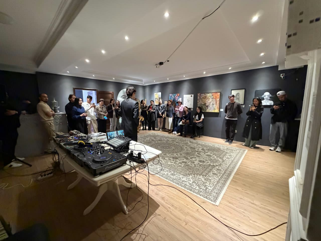 Exhibition opening at SPIRAL Space, 24 April