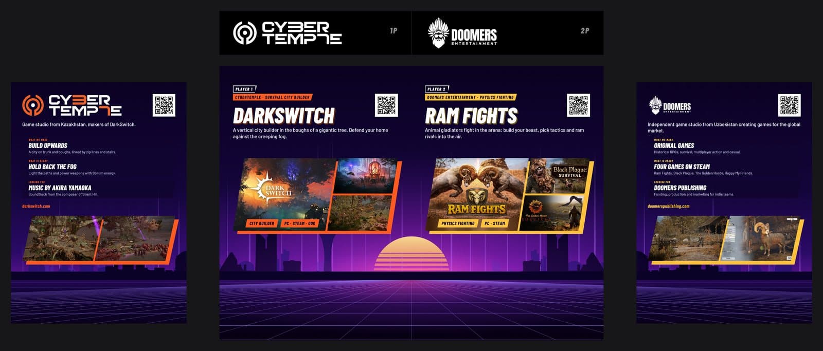 Стойка A: Cyber Temple, Doomers Entertainment